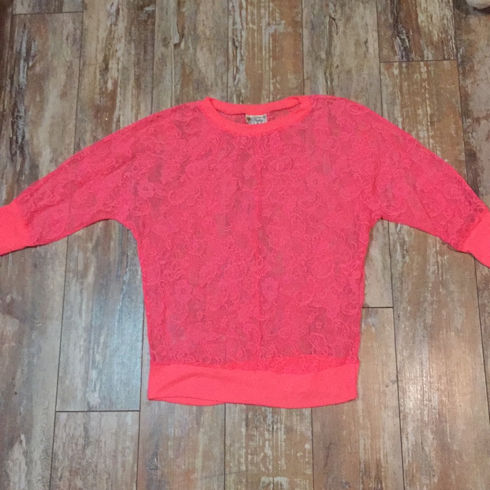 A see-through shirt from Pretty Rebellious